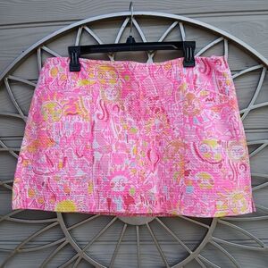 Lilly Pulitzer Pink Patterned Women's Skort